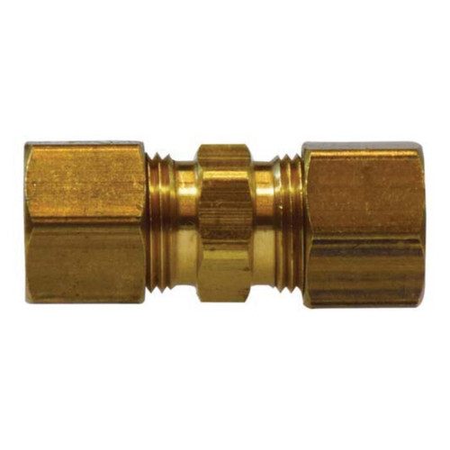 Midland Industries AMC 00062-10 5/8 in. CompressionUnion, Brass, 300 PSI