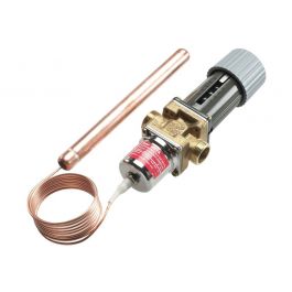 Danfoss 003N7182 3/4" Thermostatic Water Valve 78" Capillary 122°F-194°F