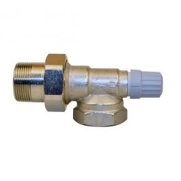 Danfoss 013G-8030 Side Mount Angle Thermostatic Radiator Valve 1-1/4" RA2000