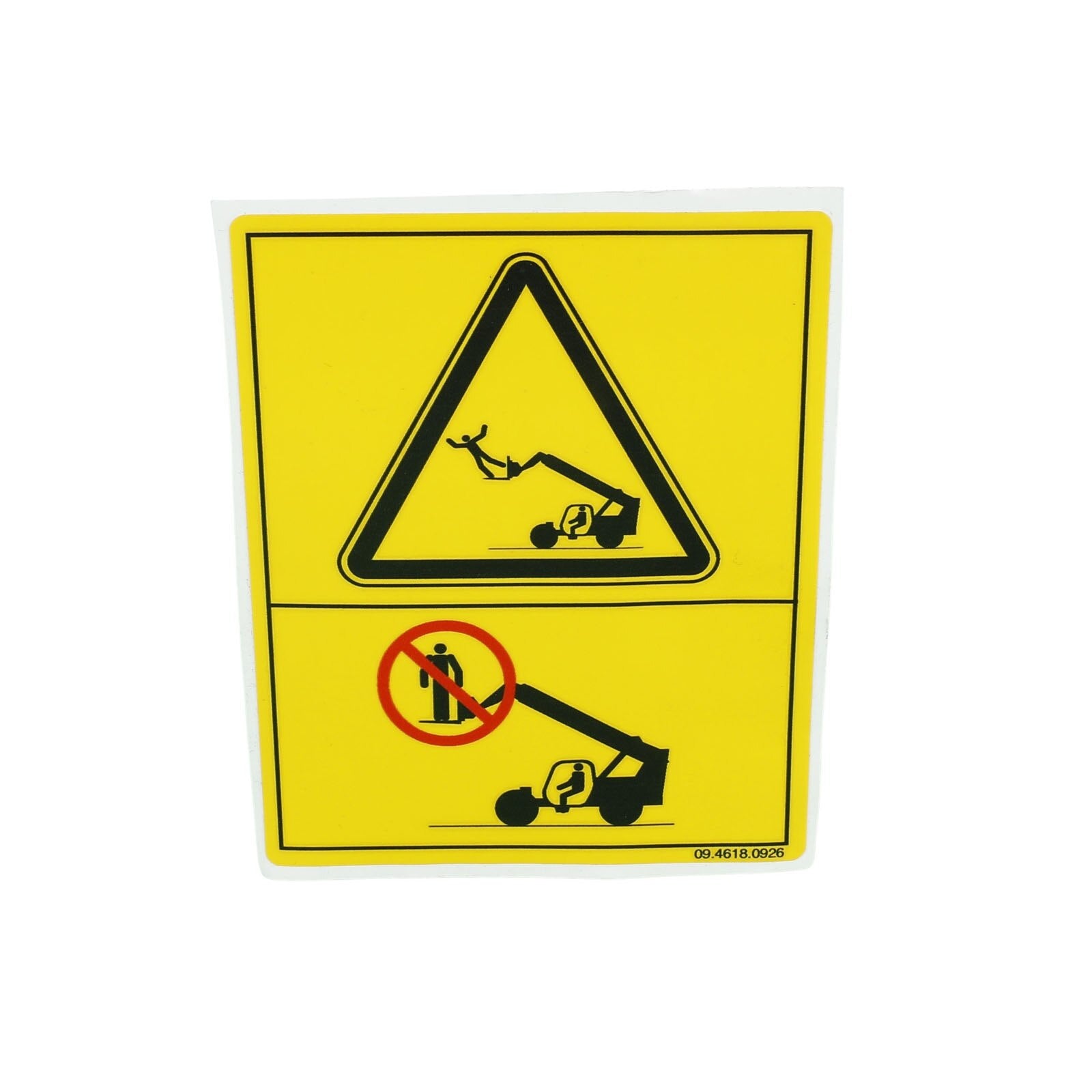 Genie Part # 09.4618.0926GT – Decal No Riders