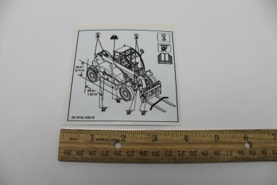 Genie Part # 09.4618.1690GT – Lifting & Anch. Label, French