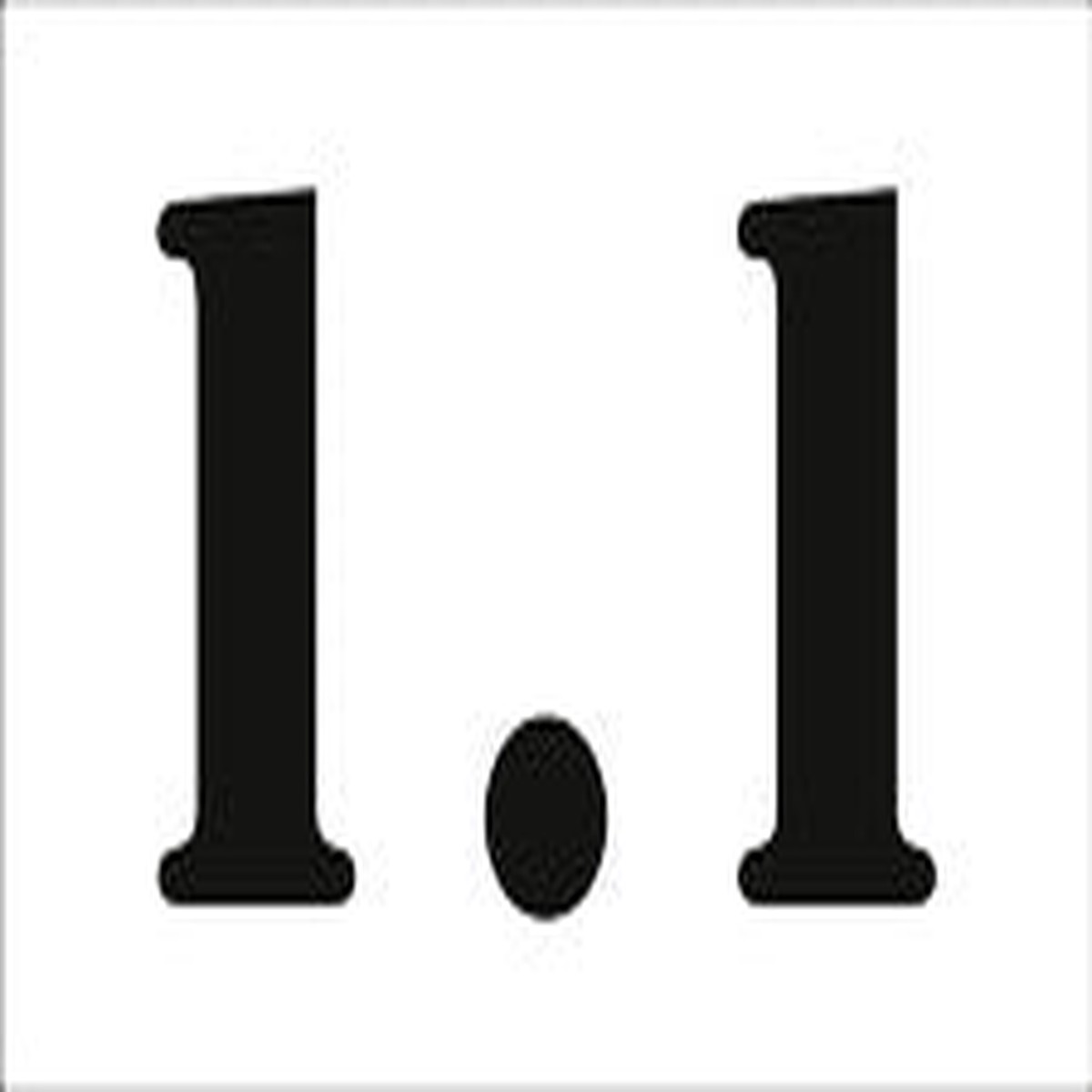 #1.1 Reusable Depth Marker Stencil - 10 Inch x 6 Inch with 4 Inch Lettering