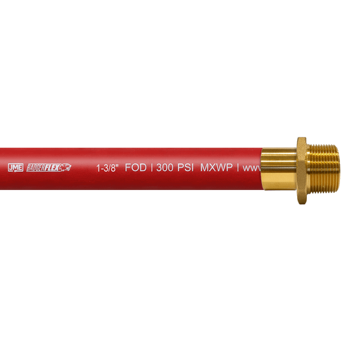 BadgerFlex 1 3/8 in. FOD Hose Assemblies w/ Male NPT Ends