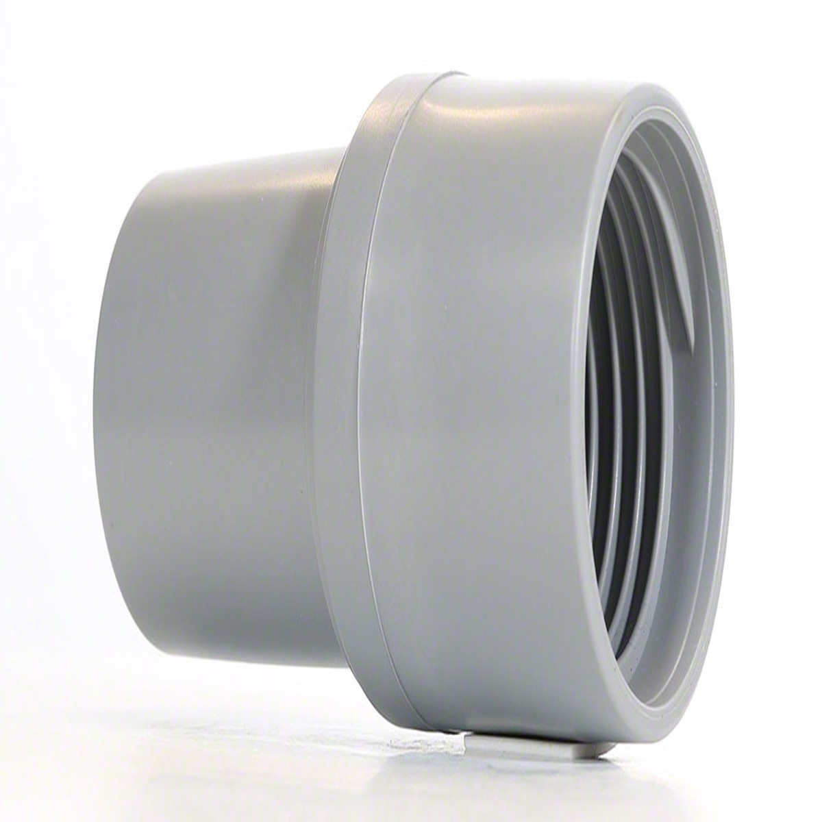 1.5 Inch Vacuum Hose Repair Swivel Cuff - 1.5 Inch Slip x 2 Inch Threaded