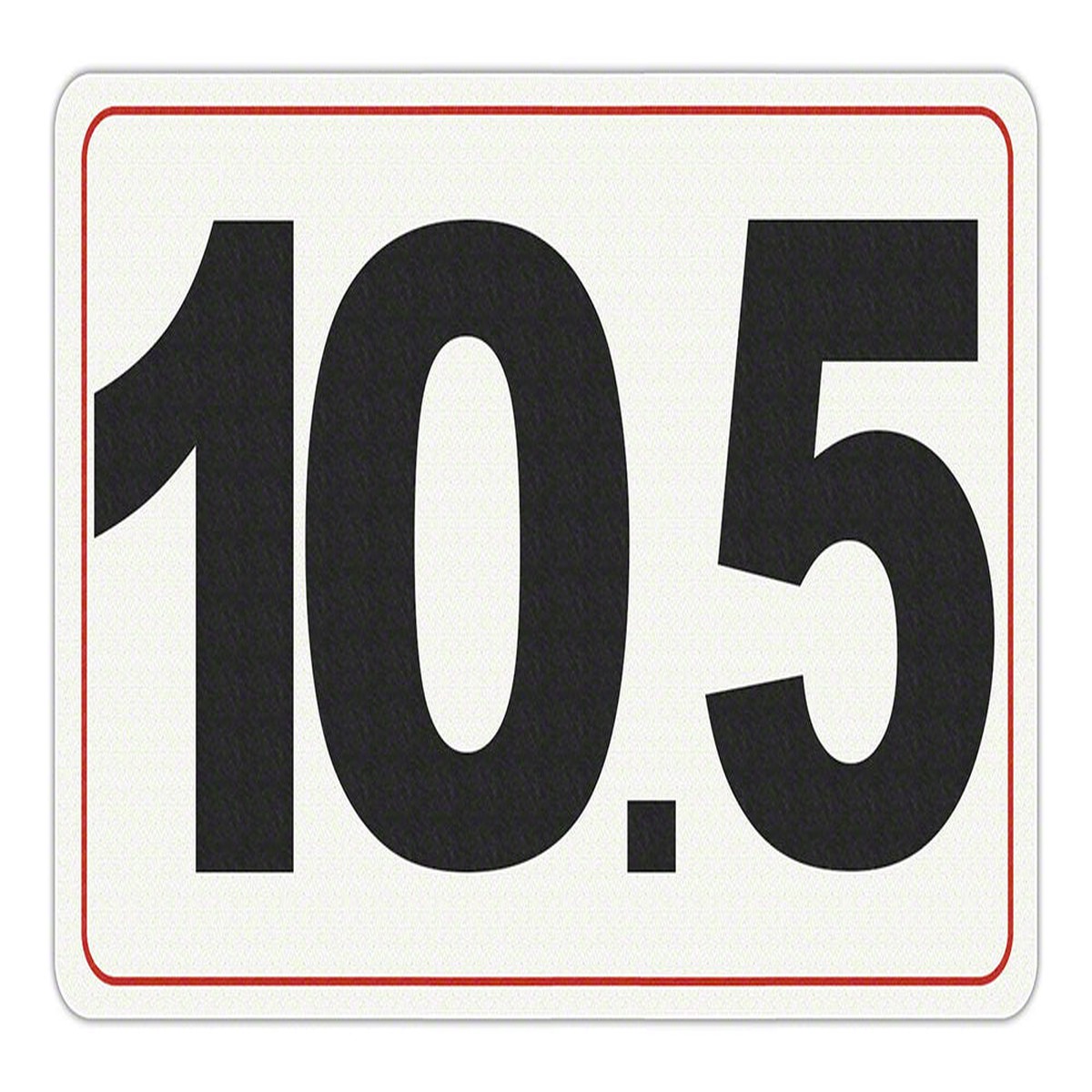 #10.5 - Adhesive Depth Marker - 11 Inch x 6 Inch with 4 Inch Lettering