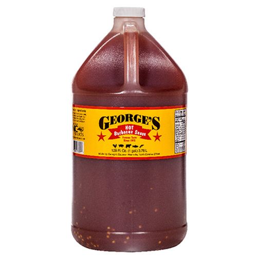 George's BBQ Sauce Hot 1-Gallon