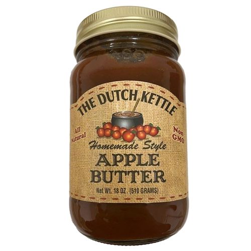 The Dutch Kettle Homemade Style Apple Butter 18 oz.