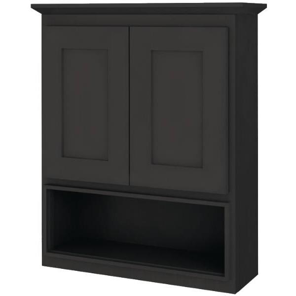 Seasons Over The John Bath Vanity Cabinet, 21w X 26h X 6d Espresso