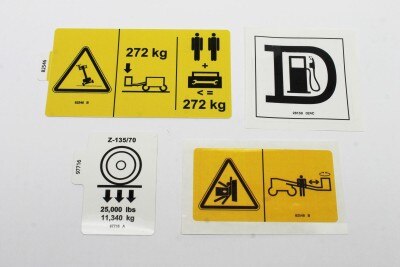 Genie Part # 107693GT – Decal Kit, Symbol, Z135