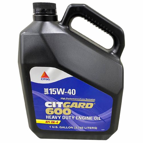 Citgo Citgard 600 15W40 Heavy Duty Engine Oil 1 Gallon