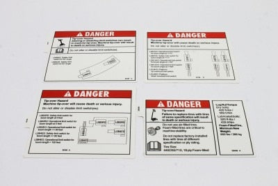 Genie Part # 111325GT – Decal Kit
