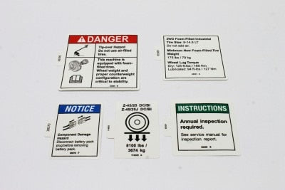 Genie Part # 114020GT – Decal Kit