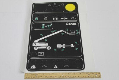 Genie Part # 114465GT – Decal Ground Control Box