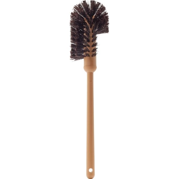 Rubbermaid Commercial 17 In. Brown Toilet Bowl Brush W/ Plastic Handle (12-Pack)