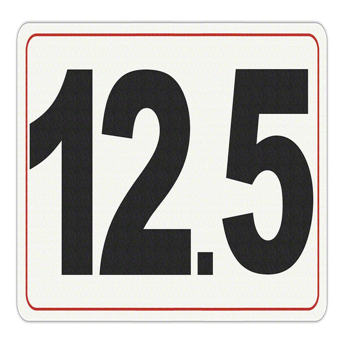 #12.5 - Adhesive Depth Marker - 11 Inch x 6 Inch with 4 Inch Lettering