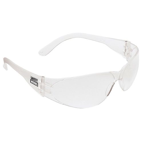 Close Fit Clear Safety Glasses