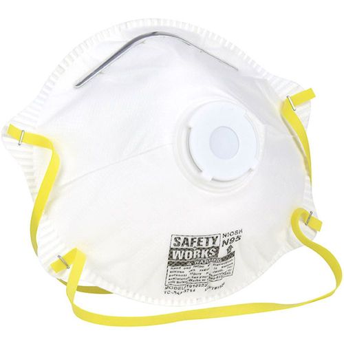 N95 Harmful Dust Disposable Respirator W/ Exhalation Valve