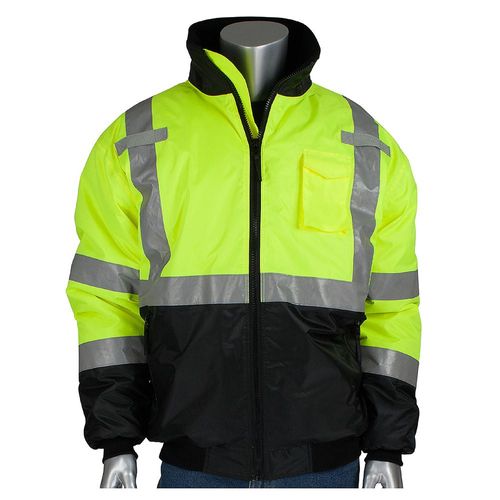 ANSI Type R Class 3 Hi-Vis Bomber Jacket 2XL