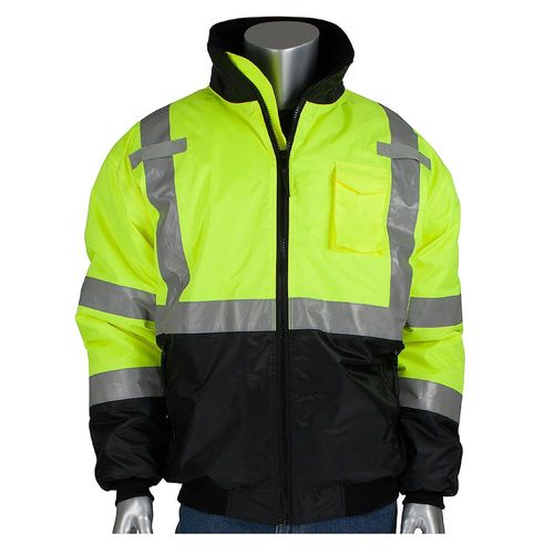 ANSI Type R Class 3 Hi-Vis Bomber Jacket 3XL