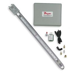 Dwyer Instruments 1212 Gas Pressure Kit W/Slack tube manometer