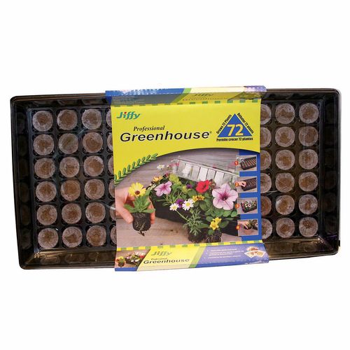 Jiffy Professional Seed Starting Greenhouse with 72 Peat Pellets