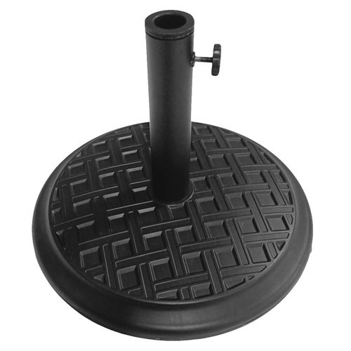 Black Resin Umbrella Base 32 lb.