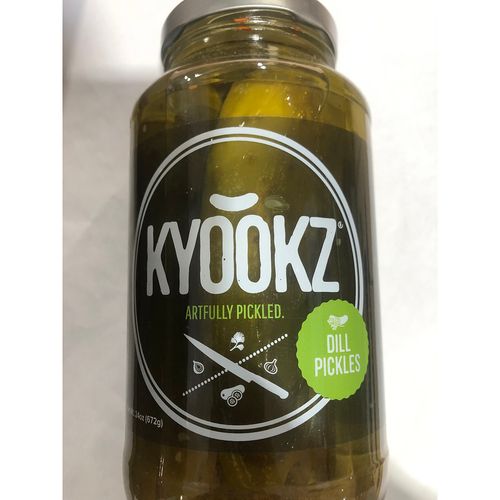 Kyookz Dill Pickles 24 Ounce Jar