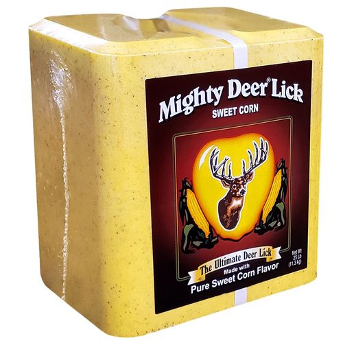 Mighty Deer Lick Sweet Corn Block 25 Pound