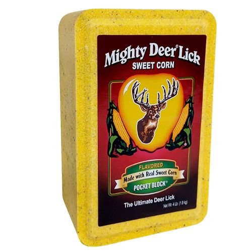 Mighty Deer Lick Sweet Corn Block 4 Pound