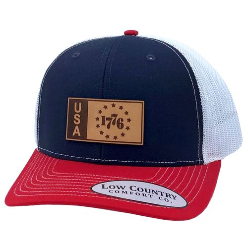 Low Country USA 1776, Red/White/Blue Snapback Hat