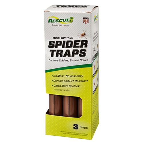 Rescue Multi-Surface Spider Traps 3 pack