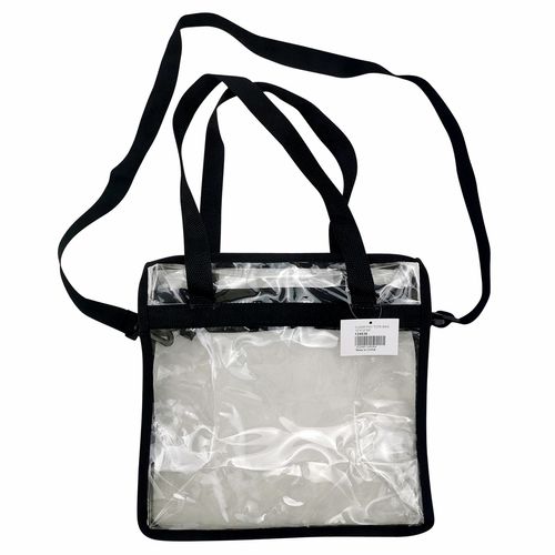 Clear PVC Tote Bag 12" x 12" x 6"