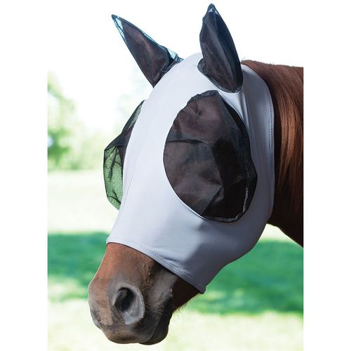 Lycra Fly Mask, Medium Gray