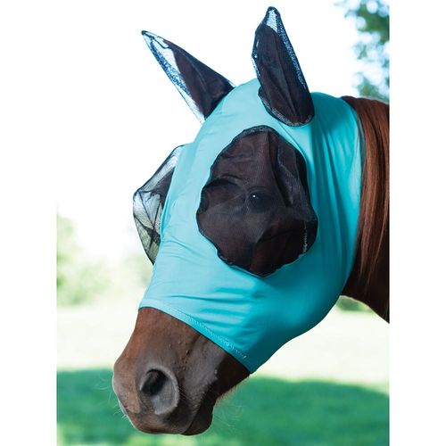Lycra Fly Mask, Large Turquoise