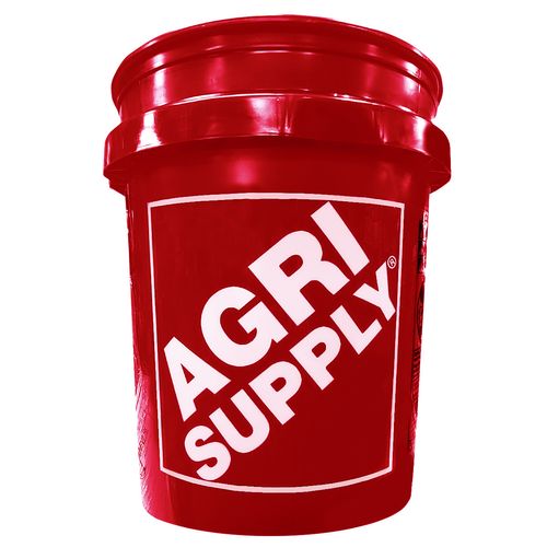 Agri Supply Logo Red 5-Gallon Bucket