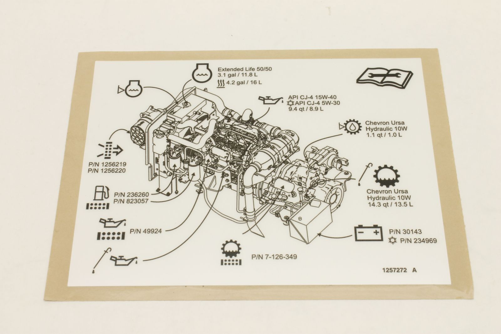Genie Part # 1257272GT – Decal