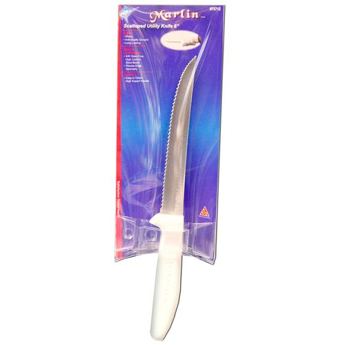 Marlin Pro 6" Scalloped Utility Knife