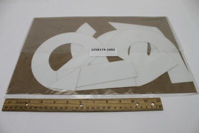 Genie Part # 1258174GT – Decal, Cosmetic, 10"