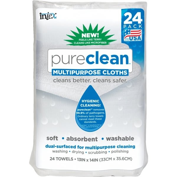 Intex Pureclean Multipurpose Cloths (24-Pack)