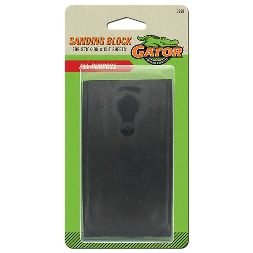 Gator?� Rubber Sanding Block 2.6" x 5 1/2"