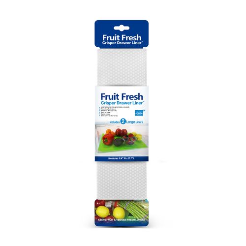 Grand Fusion Fruit Drawer Liner 2-Pack Clear