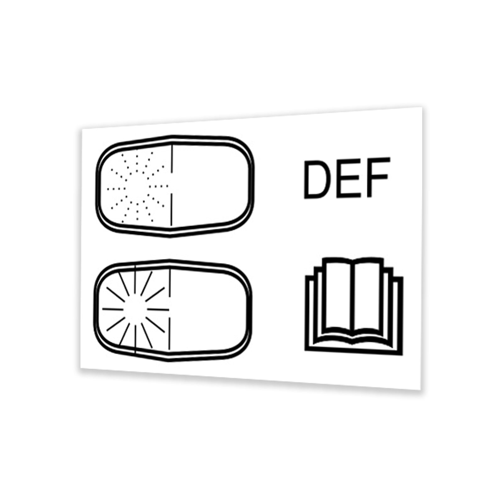 Genie Part # 1266003GT – Decal, Eat Lights