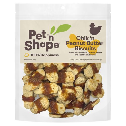 Pet'n Shape Chik'n Peanut Butter Biscuits