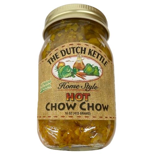 The Dutch Kettle Home-Style HOT Chow Chow 16 oz.
