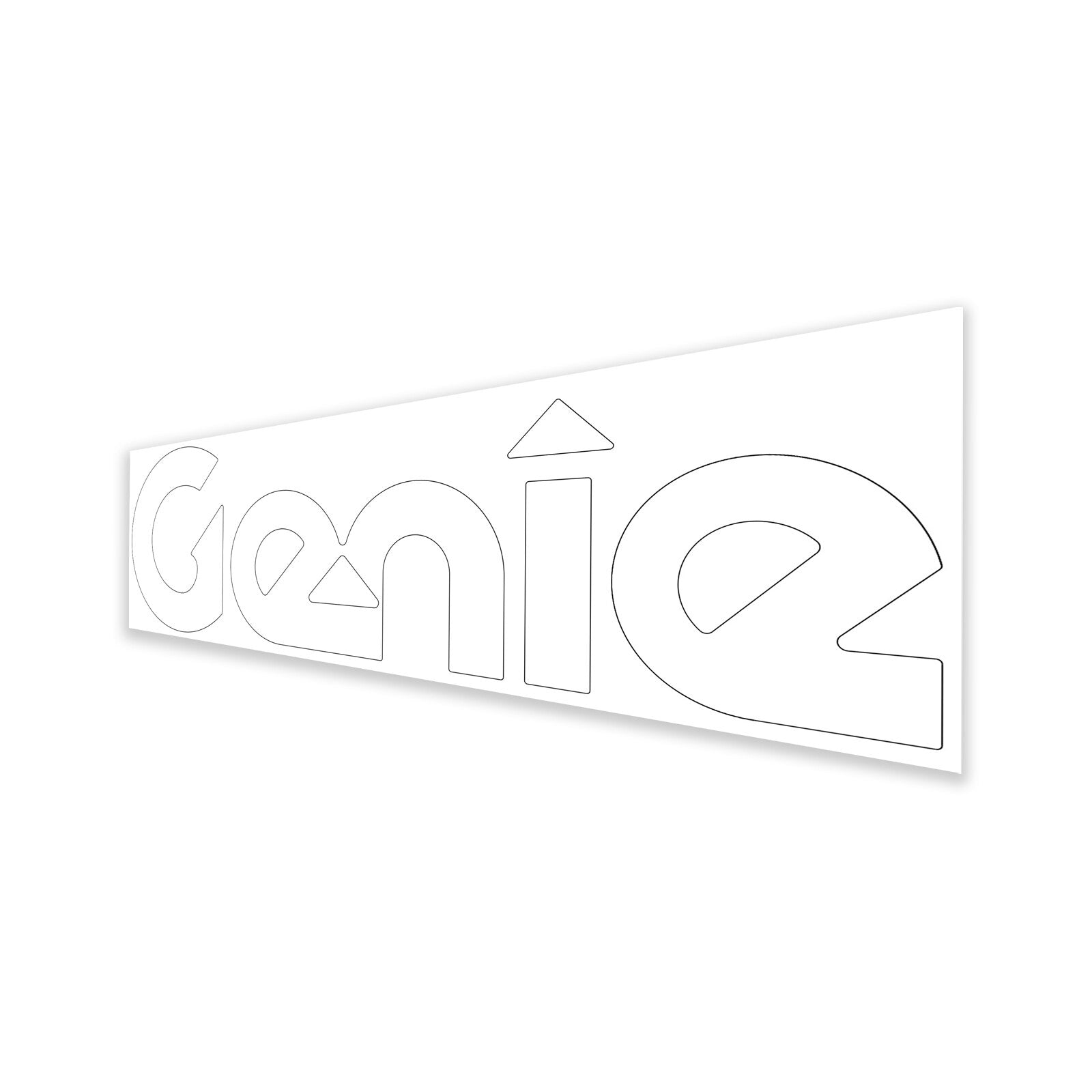 Genie Part # 1271134GT – Decal, Cosmetic