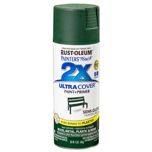 Rust-Oleum 2X Ultra Cover Spray Paint Hunter Green (12 Oz.)