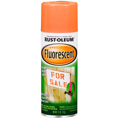 Rust-Oleum Specialty Fluorescent Orange Spray Paint (12 Oz.)