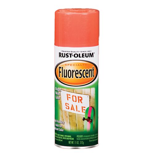 Rust-Oleum Specialty Fluorescent Red-Orange Spray Paint (12 Oz.)