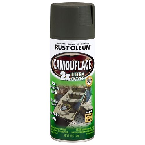 Rust-Oleum Camouflage Spray Paint Deep Forest Green (12 Oz.)