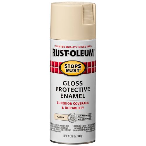 Rust-Oleum Gloss Enamel Spray Paint Almond (12 Oz.)